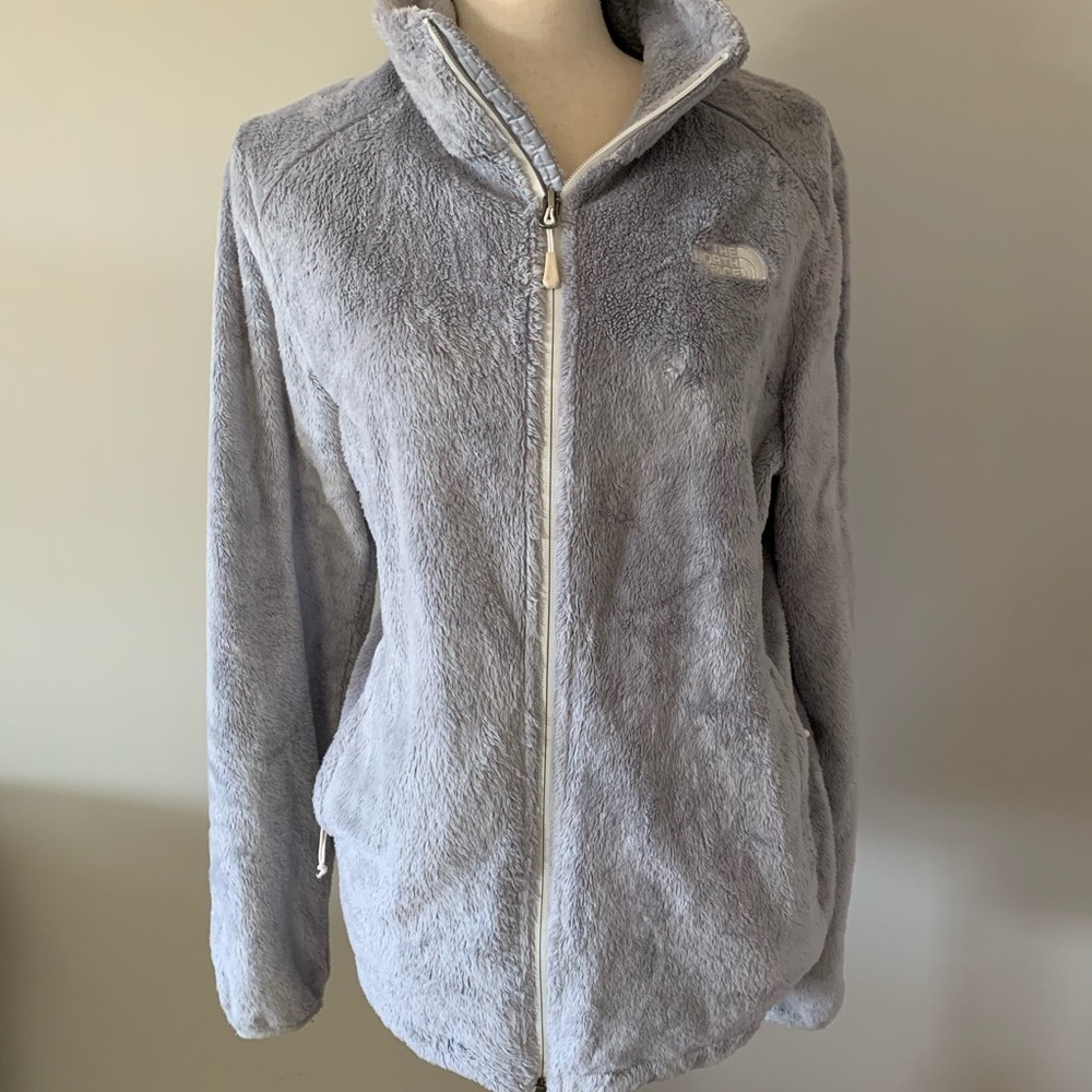 The NorthFace | Gray Plush zip XL